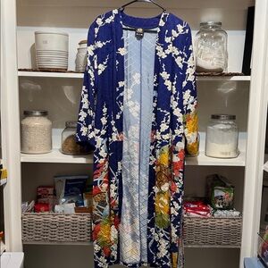 Anne Namba Floral Kimono coat
